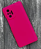 Чехол Silicone Cover Lakshmi Full Camera (AAA) для Xiaomi Redmi Note 10 Pro Barbie Pink