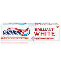 Зубная паста «Бриллиантовый белый» Odol-Med 3 Brilliant White Toothpaste 75мл