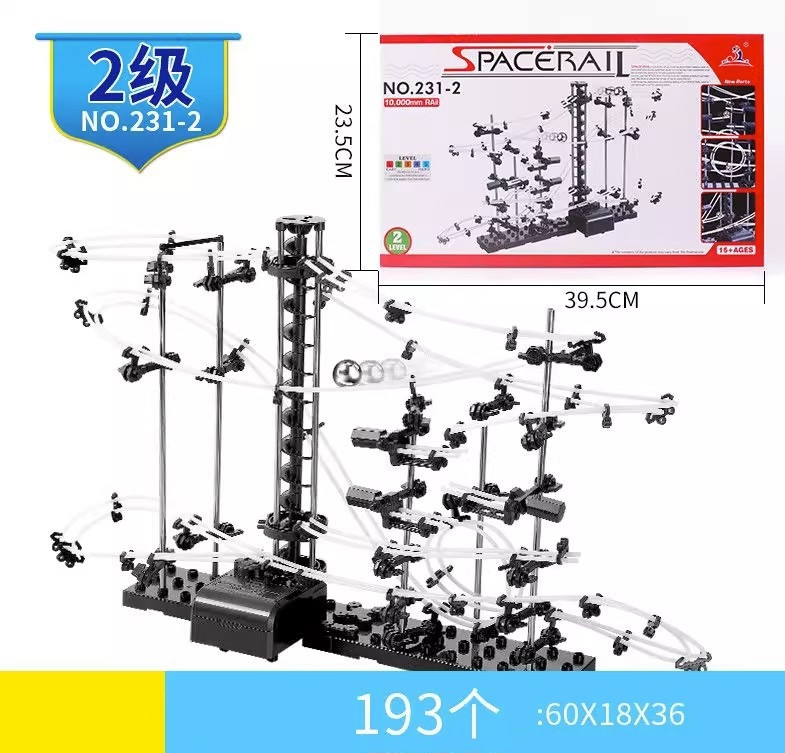 Конструктор SpaceRail Рівень 1 (231-1) науковий експеримент, американські гірки