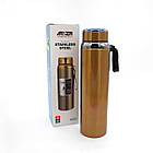 Розумний термос 1000мл з датчиком температури, EL-M6052 / Великий термос з дисплеєм із нержавіючої сталі, фото 10