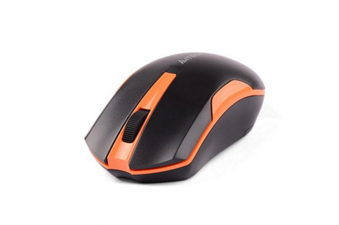 Миша бездротова A4Tech G3-200N Black/Orange