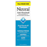 Безрецептурний шампунь проти лупи з кетоконазолом Nizoral Anti-Dandruff Shampoo with 1% Ketoconazole 400 мл