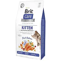 Brit Care Cat GF Kitten Digestion Immunity 7 кг корм для котят с лососем