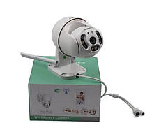 Вулична камера відеоспостереження UKC Wifi Wall Lamp IP Camera HD 1080p 2 Mp з Led прожектором і мікрофоном