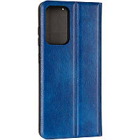 Чехол книжка Samsung A52 (Book Cover Leather Gelius New синий цвет) на магните .