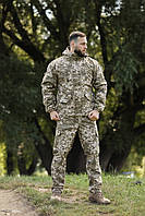 Тактический мужской зимний костюм горка рип-стоп теплая военная форма пиксель ЗСУ 50