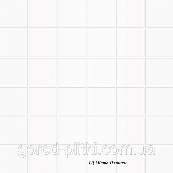 Керамогранітна мозаїка M 19 061 Superwhite (глянсова) ІнтерГрес білий 30*30 см, фото 1