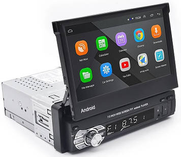 1din 9706 7" Экран/4Ядра/1Gb Ram/ GPS/ WiFi/ Android