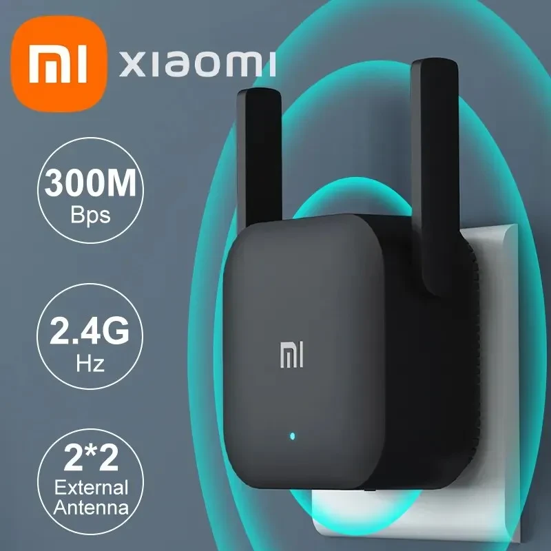 Ретранслятор Xiaomi Mi Wi-Fi Amplifier Pro 300 Мбіт/с Розширювач, підсилювач діапазону Wi-Fi репітер Wi-Fi