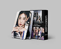 Фотокартки 55 штук K-POP ITZY CHESHIRE ИЗИ Ломо Карты Lomo Card Коллекционерные карты