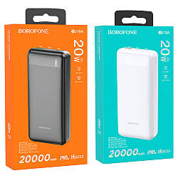 Моб. Заряджання POWER BANK BOROFONE 20000MAH 19A