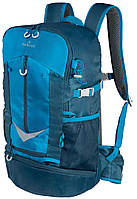 Вместительный спортивный рюкзак с дождевиком 30L Rocktrail IAN389063 голубой Denwer P Місткий спортивний
