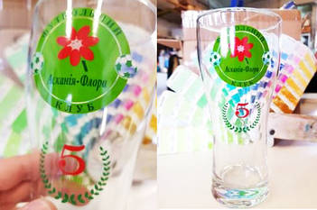 пивные бокалы с логотипом