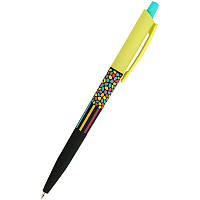 Ручка кулькова автоматична AXENT Neon mosaic синя AB1090-26-A