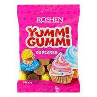 Желейні цукерки Yummi Gummi CupCakes Roshen ВКФ 70г /22шт 38956