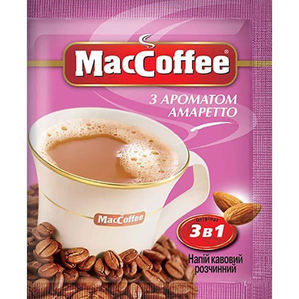 Кава 3в1 амарето MacCoffe 25 шт. 09888