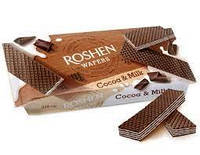 Вафлі Wafers какао молоко Roshen ККФ 216г 32112