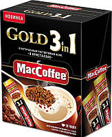 Кава 3в1 Gold розчинна MacCoffe 20шт 09956