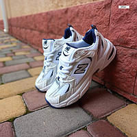 Кроссовки женские New Balance 530 белые с синим, Нью Баланс 530, OD-20744