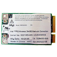 Бездротова мережева карта Mini PCI-E Wireless WI-Fi ntel WM3945BG 802.11 A/B/G 54 MBIT/S Б/У