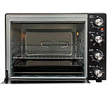 Духовка електрична настільна з конвекцією та грилем 60 л Rotex ROT650-B Конвекційна електрична піч, фото 2