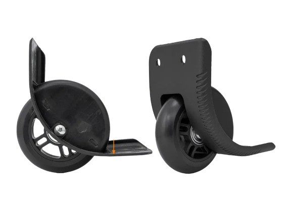 Колеса для валізи, і дорожніх сумок d=70 мм, з бортиком \ 1090, фото 1