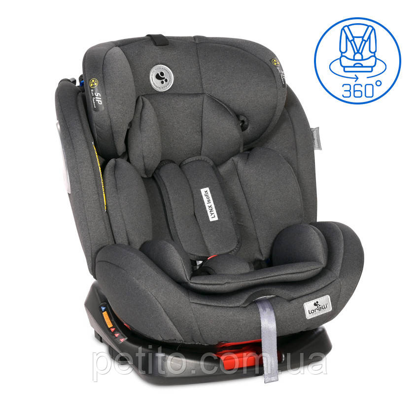Автокрісло-ребордер Lynx Isofix 0-36 кг
