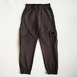 Штани джогери для хлопчика з кишенями на резинці Flap SmileTime, фото 3