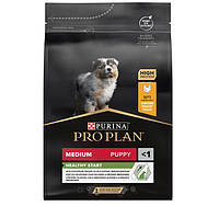 Сухий корм Purina Pro Plan Veterinary Diets Puppy Medium OptiStart для цуценят середніх порід з куркою 3 кг