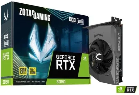 ZOTAC GeForce RTX 3050 ECO Solo 8GB GDDR6