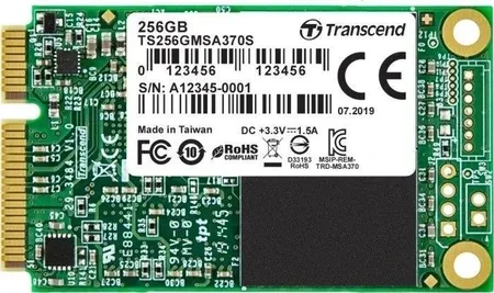 Transcend Dysk Ssd Transcend Ts256Gmsa370S Internal Solid State Drive Msata 256 Gb Serial Ata Iii Mlc (TS256GMSA370S)