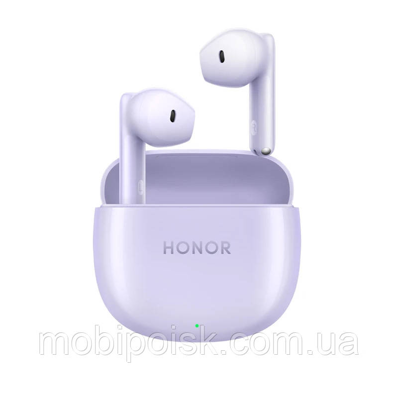 Навушники Honor Earbuds X6 purple