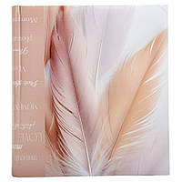 Фотоальбом з місцем для опису Перо 26х28х4 см на 200 фото 13х18 см 0506-012