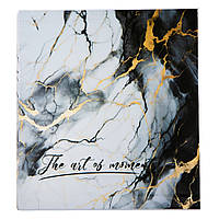 Фотоальбом з місцем для опису Мармур 26х28х4 см на 200 фото 13х18 см 0506-011