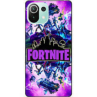 Силіконовий чохол бампер для Xiaomi Mi 11 Lite з малюнком Fortnite Marvel Фортнайт Марвел