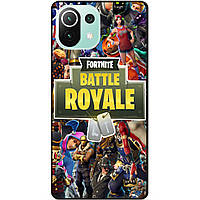 Силіконовий чохол бампер для Xiaomi Mi 11 Lite гра Fortnite Фортнайт