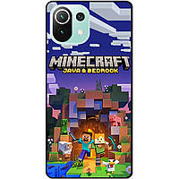 Силіконовий чохол бампер для Xiaomi Mi 11 Lite з картинкою Майнкрафт Minecraft