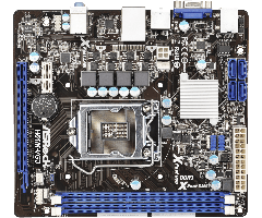 Материнська плата s1155 g2-3 б/в ASRock H61M-VG3 2*DDR3 mATX