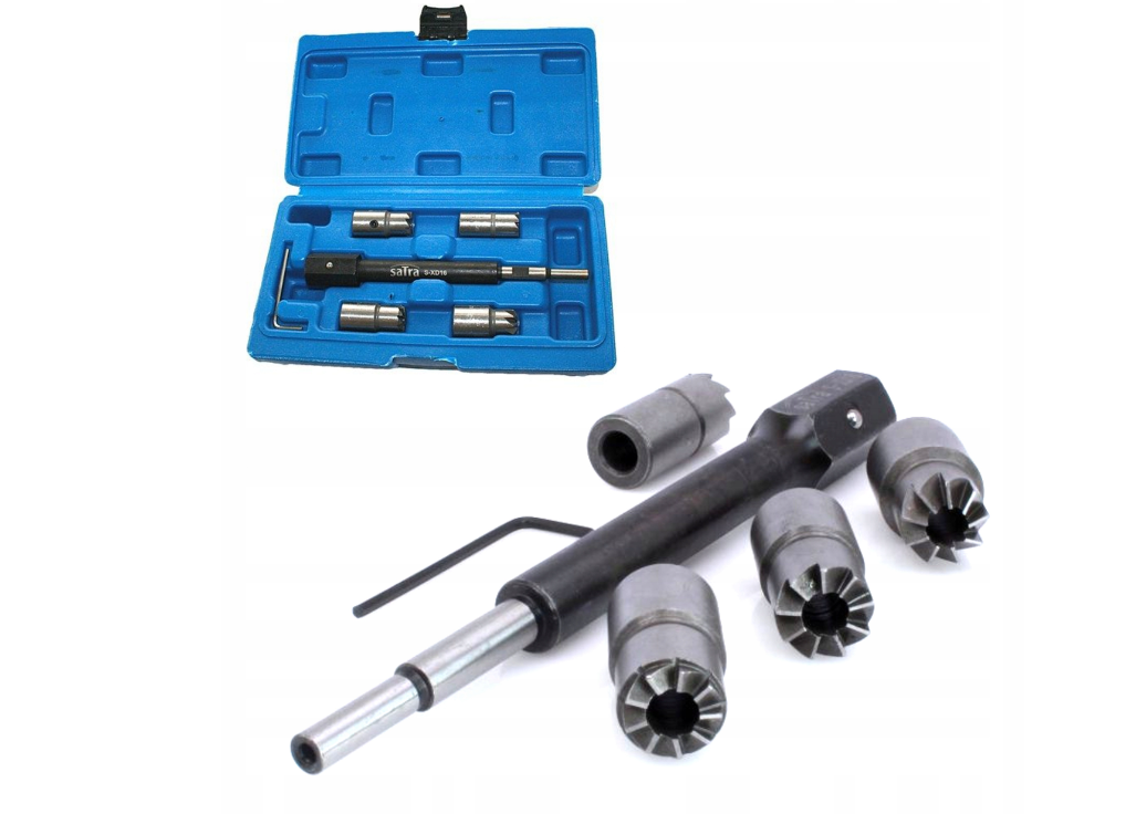 Набір фрез для очищення сідел форсунок, 6 предметів SATRA S-XDI6, фото 1