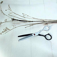 Ножиці філірувальні односторонні ВЕ-55 у чохлі (розмір 5,5″)