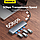 USB-концентратор Baseus, 4 порта, ABS-концентратор, USB 3.0 для ноутбука, мультисплиттер, адаптер для Xiaomi,, фото 6