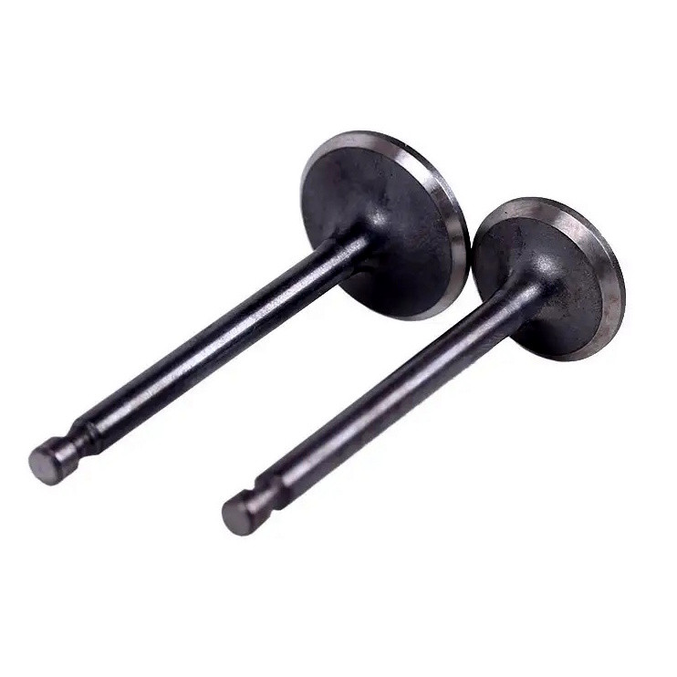 Клапани двигуна 178F (к-т 2 шт; d-6 mm; D-25,5/30,5 mm; h-79,8 mm) (СН)