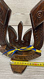 Герб України з підковою на підставці дерев’яний, фото 8