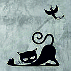 Декоративне настінне 3D Панно «Кіт» Декор на стіну з об'ємом, фото 6