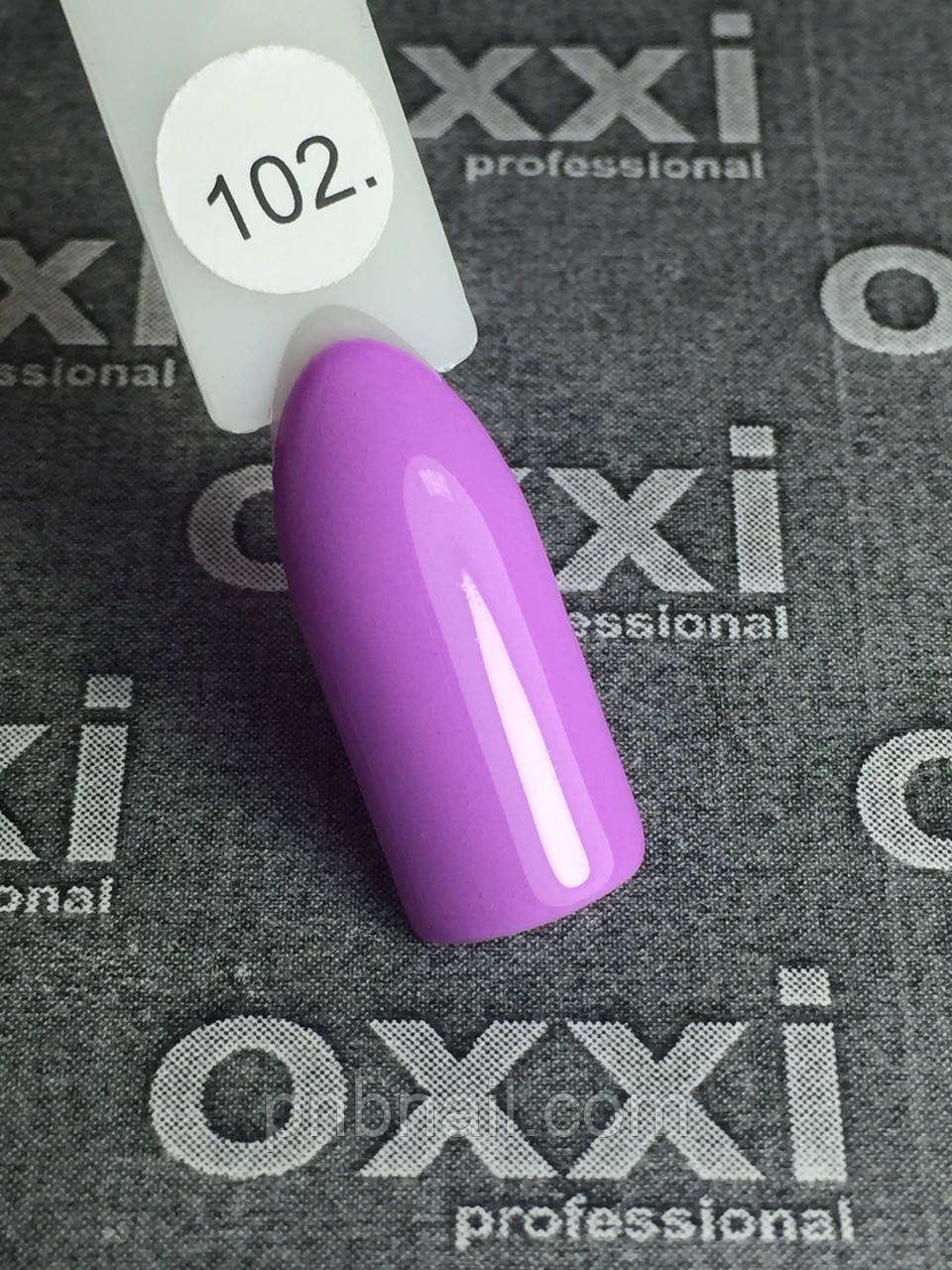 Гель-лак OXXI Professional No102 лавандовий/ліловий, 10 мл
