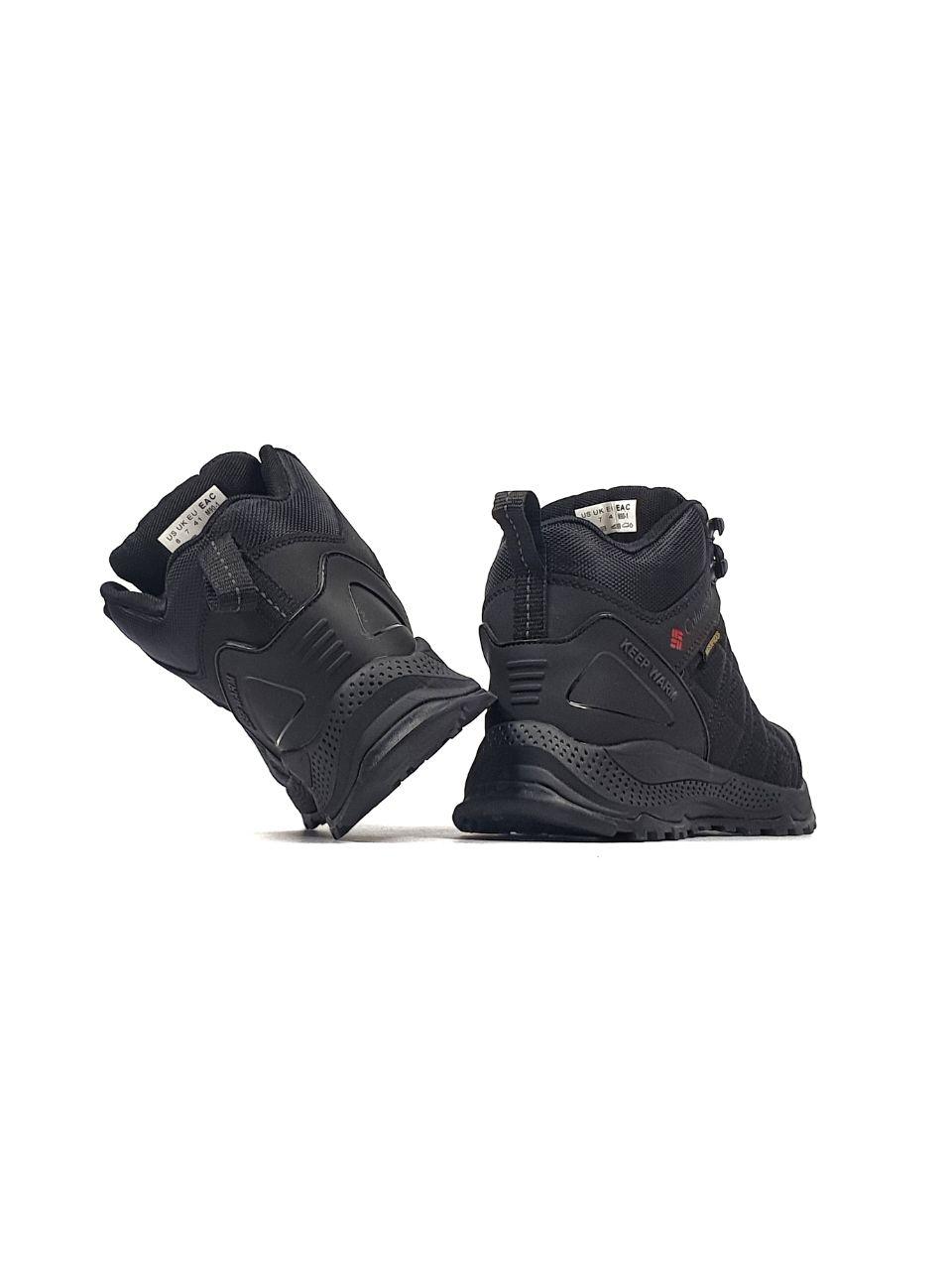 Зимние мужские ботинки Columbia Waterproof Black Winter (с мехом) ALL14255 - фото 5 - id-p2063373799