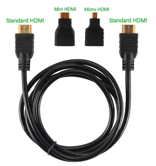Міні-адаптер HDMI Роз’єм Micro HDMI Кабель HDMI 3 In11 M 1,5 метри Високоякісний HD Сумісність Підходить для PS3 HDTV DVD XBOX