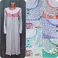 Байкова нічна сорочка, розміри 56-62, Туреччина Sentina батал L (56/58)