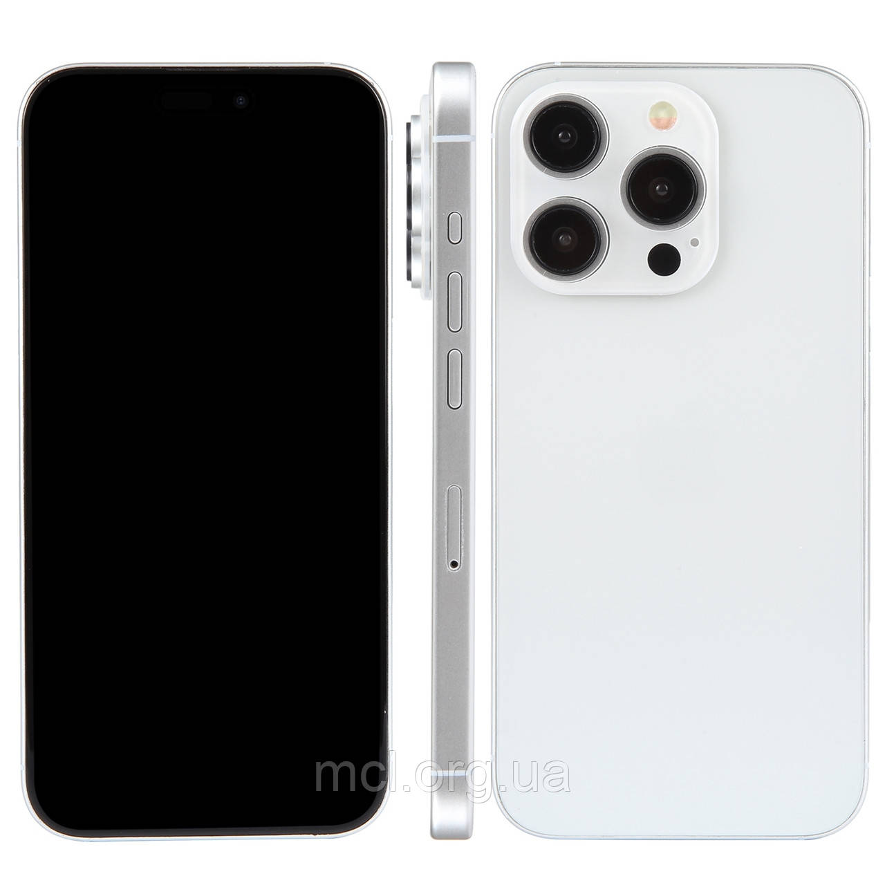 Муляж пустушка макет iPhone 15 Pro White Titanium