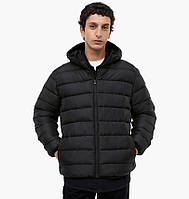 Пуховик H&M Puffer Black 1183921001 S